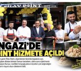 SULTANGAZİ’DE PİLAV POİNT HİZMETE AÇILDI