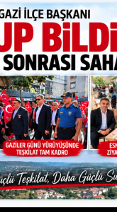 MHP’Lİ BAŞKAN YAKUP BİLDİK KONGRE SONRASI SAHADAN KOPMUYOR!