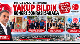 MHP’Lİ BAŞKAN YAKUP BİLDİK KONGRE SONRASI SAHADAN KOPMUYOR!